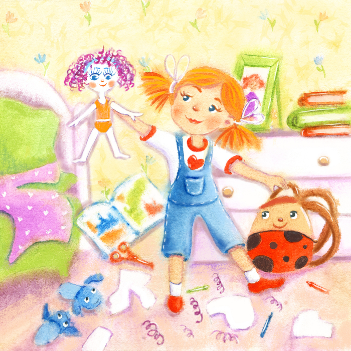 Бумажная кукла.