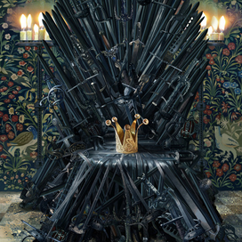 Трон для серии "Игра престолов".