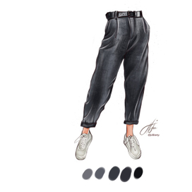 Fashion иллюстрация 