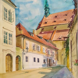 Улочка Праги.