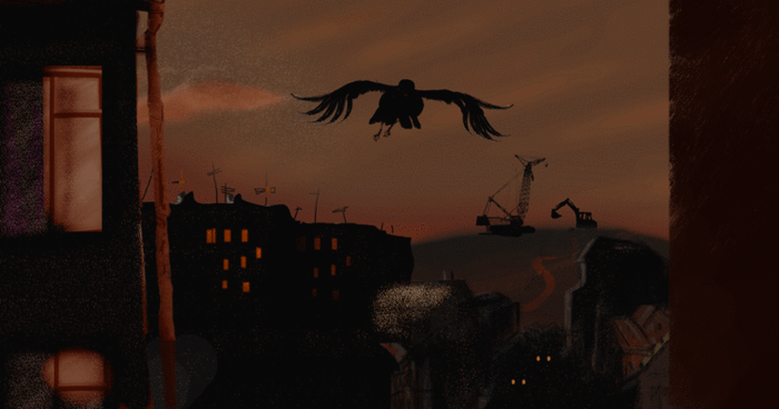 вид из окна 