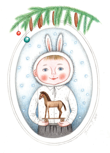 рисунок для открытки