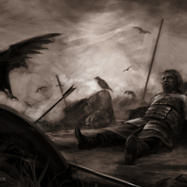 Чёрный ворон.