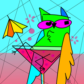 Черничный мартини