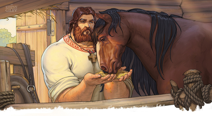 Илья Муромец иллюстрия