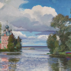 Церковь сорока севастийских мучеников на Плещеевом озере.