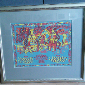 Серия иллюстраций на тему "КУБАНСКИЕ КАЗАЧЬИ ПЕСНИ"