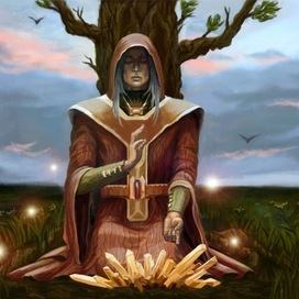 Маг кристаллов, фэнтези