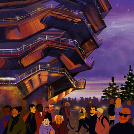 Здание Нью-Йорка 