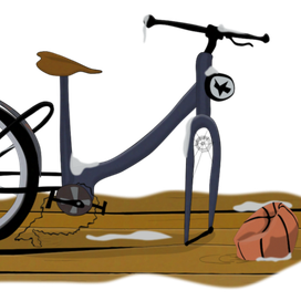 Старый велосипед