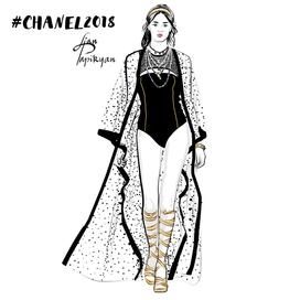 Fashion Illustration #chanel2018