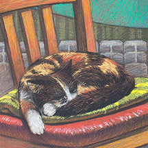 Муза сладко спит