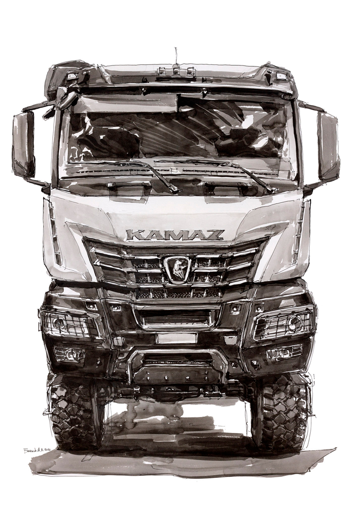 Самосвал КАМАЗ 65959 поколение К5