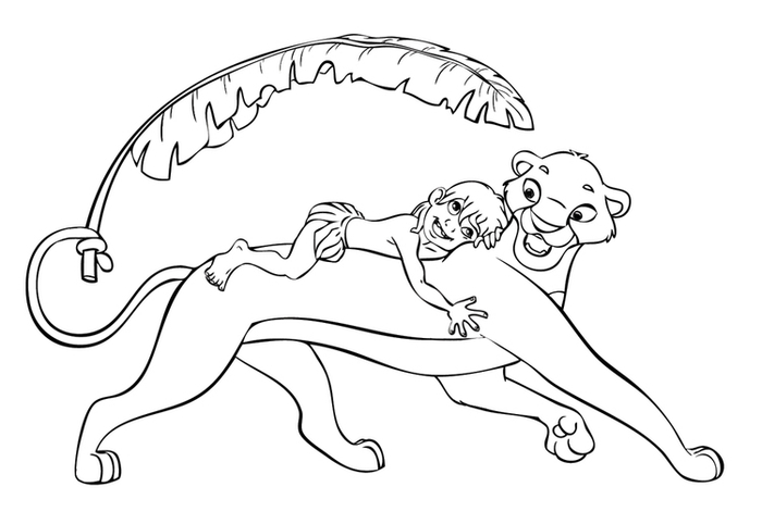 Маугли и черный леопард