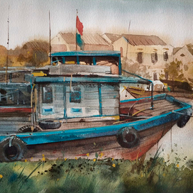 Из цикла работ "Вьетнам" 