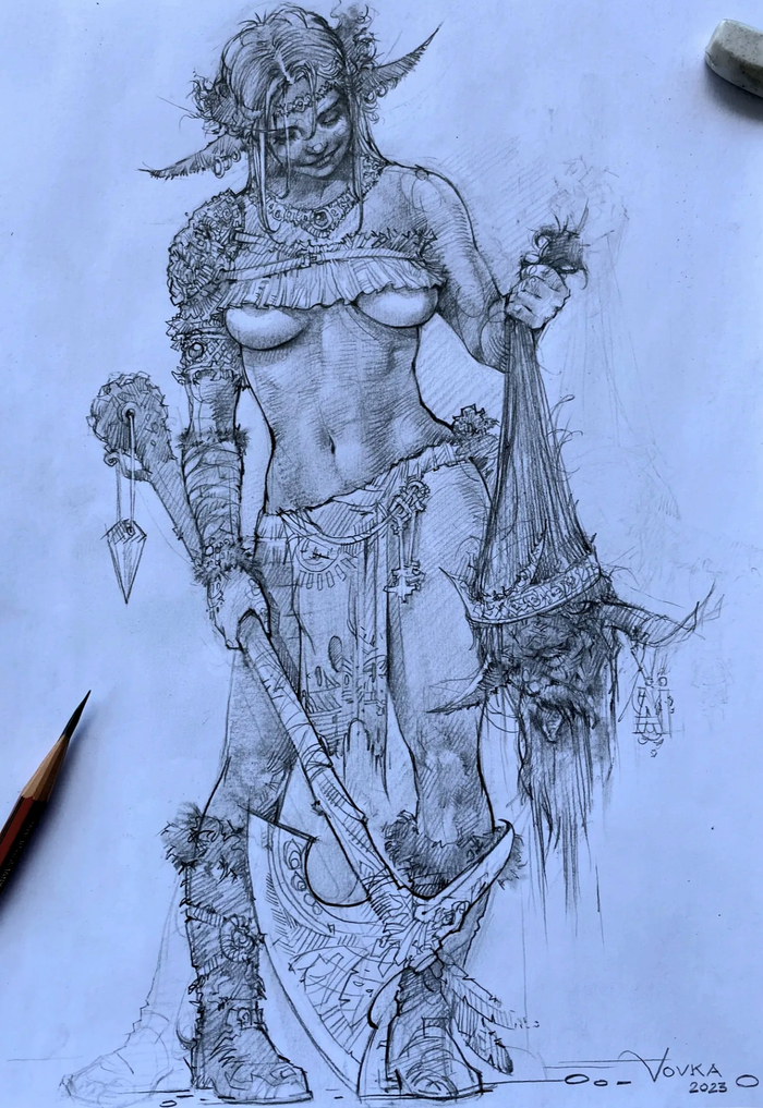 Скетч . Перерисовка.