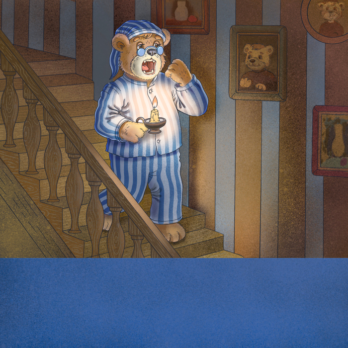 Папа медведь не может уснуть из книги «Пашкина засыпайка»