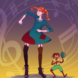 Пеппи Длинныйчулок