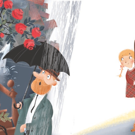 иллюстрация к детскому детективу