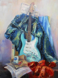 Натюрморт с гитарой