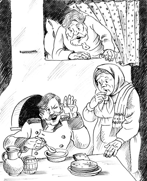 Хитрый солдат