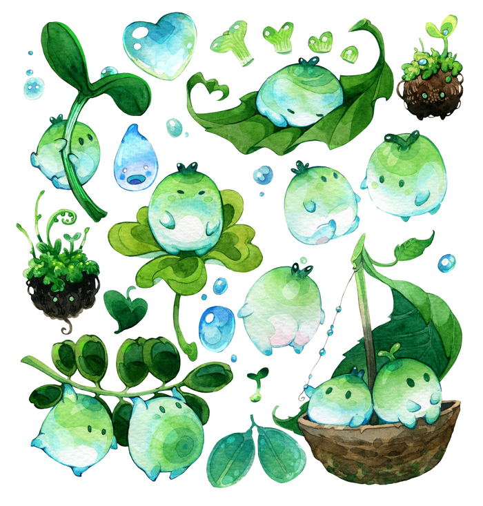 Набор маленьких духов