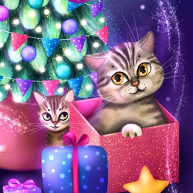 Новогодняя открытка