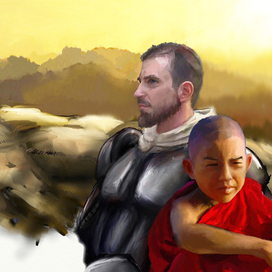 Эскиз к иллюстрации