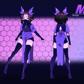 Референс и дизайн персонажа