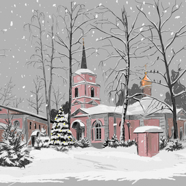 Зимний пейзаж