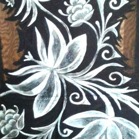 роспись по текстилю 2