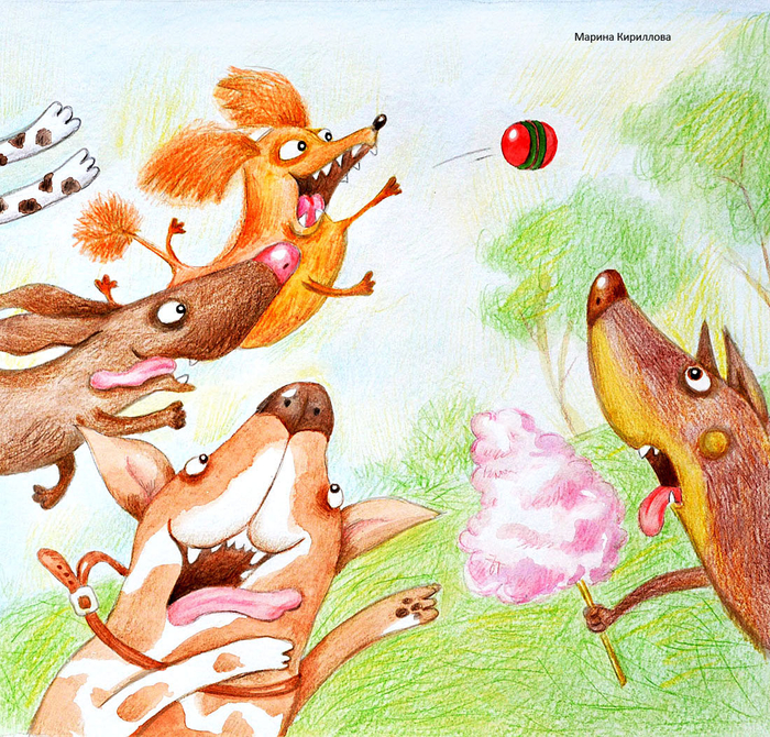 Собаки в парке