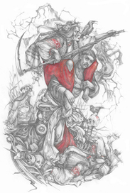 Иллюстрация к "Вий" Н.Гоголь