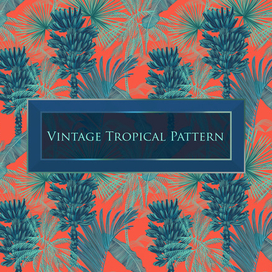 Vintage Tropical pattern