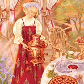 Вечерний чай.