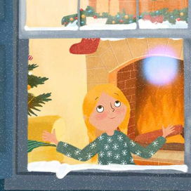 Иллюстрация для новогодней книги