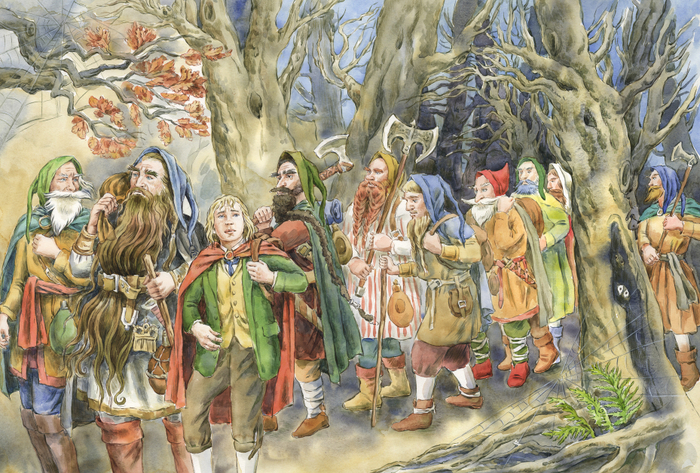 «Хоббит, или Туда и обратно»  Джон Рональд Руэл Толкин