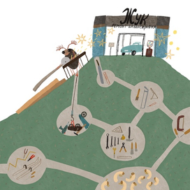 Иллюстрация к книге “Улитка Клара”