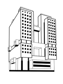 Места города в графике