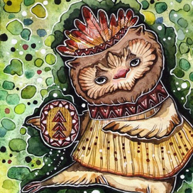 сова -шаманка