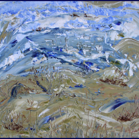 Северная весна (Вид с сопки. Кольский п-ов.)