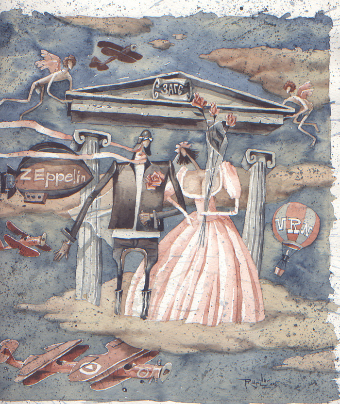 свадьба летчика