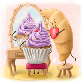 Живые пироженки