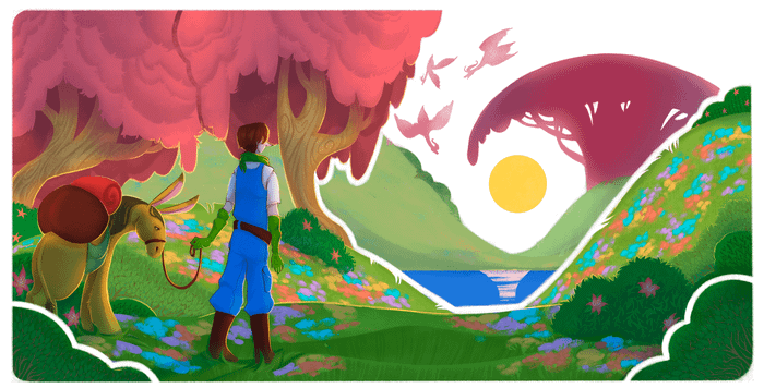 Иллюстрация к книге Доктора Сьюза "Lorax"