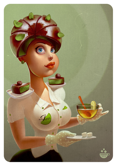 может чайку?