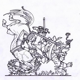 Бумажные солдатики. 