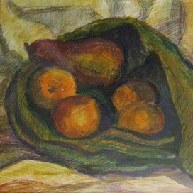 "Натюрморт с мандаринами"