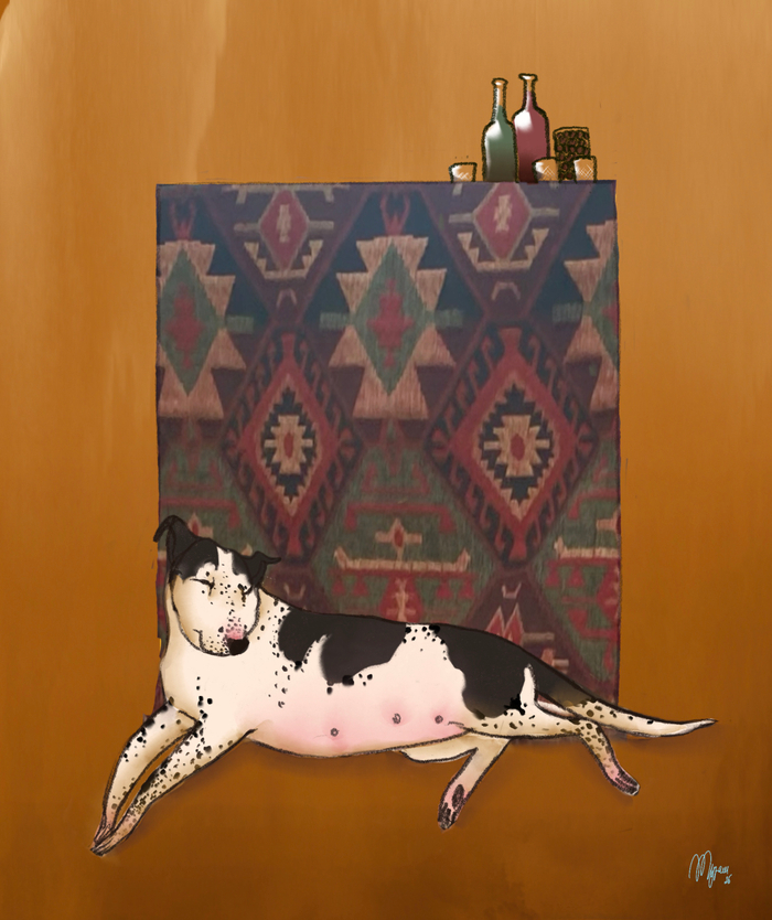 Бедная грузинская собака 