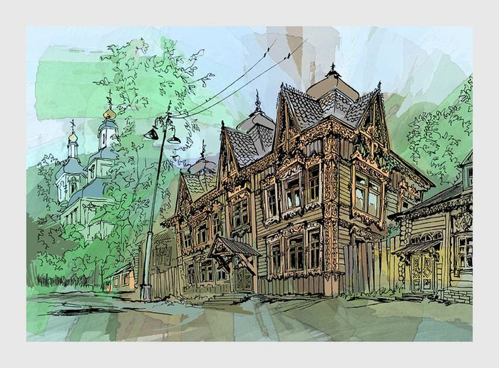 Из серии "Воспоминания об Иркутске" (2)