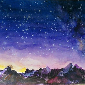 Набросок звездного неба